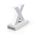 Litera LED, ( x ) mic, decorativa, 3D, luminoasa, seria magnetic baza, 170mm, 6500K, abcMIX, L1350