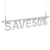 Litera LED, ( R ) mare, decorativa, 3D, luminoasa, seria glisabil track profil Al, 100mm, 6500K, abcMIX, L2362