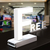 Litera LED, ( F ) mare, decorativa, 3D, luminoasa, seria magnetic baza, 120mm, 6500K, abcMIX, L1270