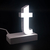 Litera LED, ( t ) mic, decorativa, 3D, luminoasa, seria magnetic baza, 220mm, 6500K, abcMIX, L1389