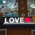 Cadou, decoratiune luminoasa seria magnetic baza LOVE❤, 341.28x95mm, 6500K, abcMIX, K1240