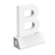 Litera LED, ( B ) mare, volumetrica, decorativa, 3D, luminoasa pentru evenimente, seria magnetic Goliat, 680mm, 6500K, abcMIX, L1402
