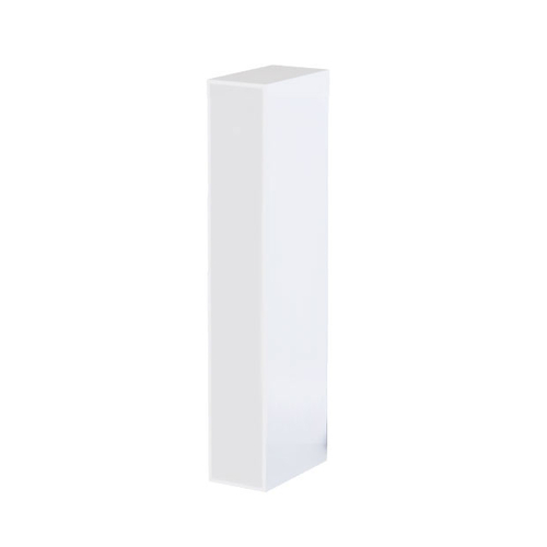 Litera LED, ( l ) mic, volumetrica, decorativa, 3D, luminoasa, seria pentru perete, 150mm, 6500K, abcMIX, L3524