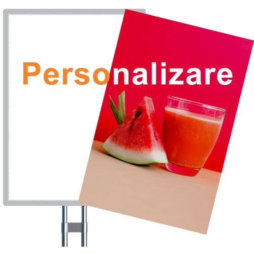 Panou publicitar LED pardoseala A2