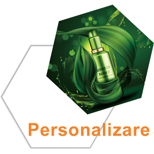 Panou publicitar LED perete hexagon