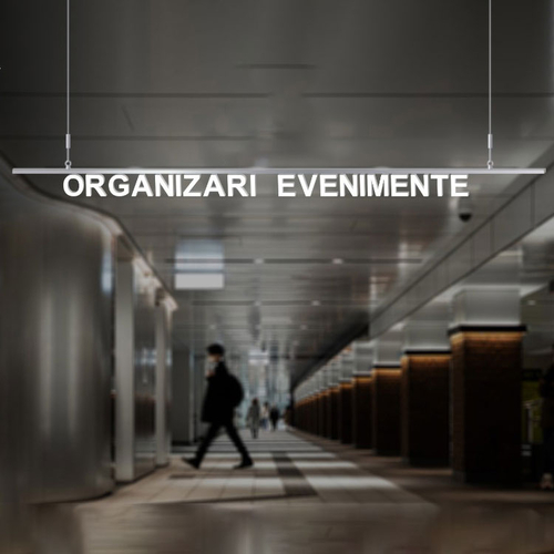 Decoratiune luminoasa seria glisabil track profil Al ORGANIZARI EVENIMENTE, 2000x100mm, 6500K, abcMIX, K1264
