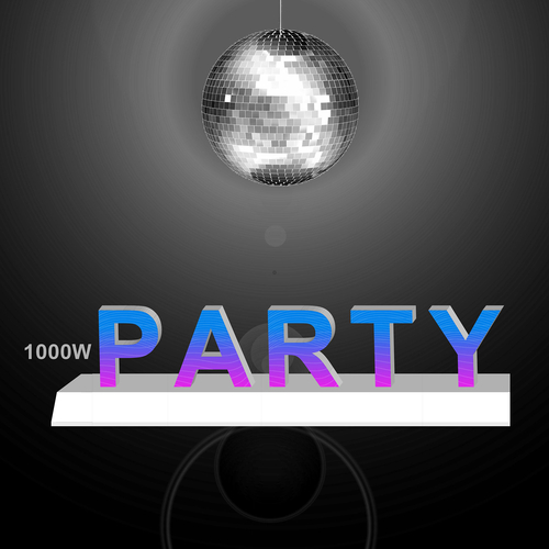 Decoratiune luminoasa seria magnetic video P3 evenimente PARTY, 2526x680mm, RGB, abcMIX, K1303