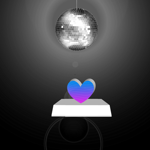 Decoratiune luminoasa seria magnetic video P3 evenimente ❤, 902x680mm, RGB, abcMIX, K1330