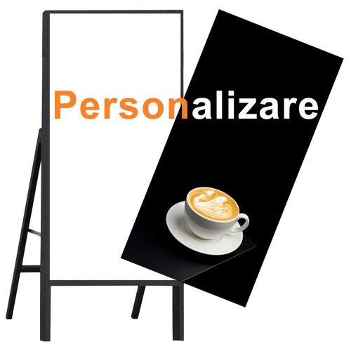 Panou publicitar LED pardoseala A0