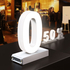Cifra LED, ( 0 ), decorativa, 3D, luminoasa, seria magnetic baza, 170mm, 6500K, abcMIX, C1254