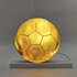 Lampa de veghe, obiect decorativ LED luminos seria magnetic baza minge aurie rotund, 220x235mm, 6500K, abcMIX, K1431