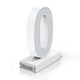 Cifra LED, ( 0 ), decorativa, 3D, luminoasa, seria magnetic baza, 170mm, 6500K, abcMIX, C1254