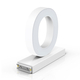 Litera LED, ( O ) mare, decorativa, 3D, luminoasa, seria magnetic baza, 220mm, 6500K, abcMIX, L1380