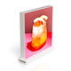 Caseta luminoasa LED magnetica, patrata, 220mm, 6500K, IP20, 12VDC, seria magnetic baza, abcMIX, CS1237