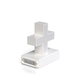 Simbol LED, ( + ), decorativ, 3D, luminos, seria magnetic baza, 95mm, 6500K, abcMIX, S1243