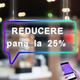 Reclama luminoasa seria glisabil cadru publicitar REDUCERE pana la 25%, 700x435mm, 6500K, abcMIX, K1256