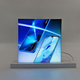 Lampa de veghe, obiect decorativ LED luminos seria magnetic baza smartphone patrat, 220x235mm, 6500K, abcMIX, K1419